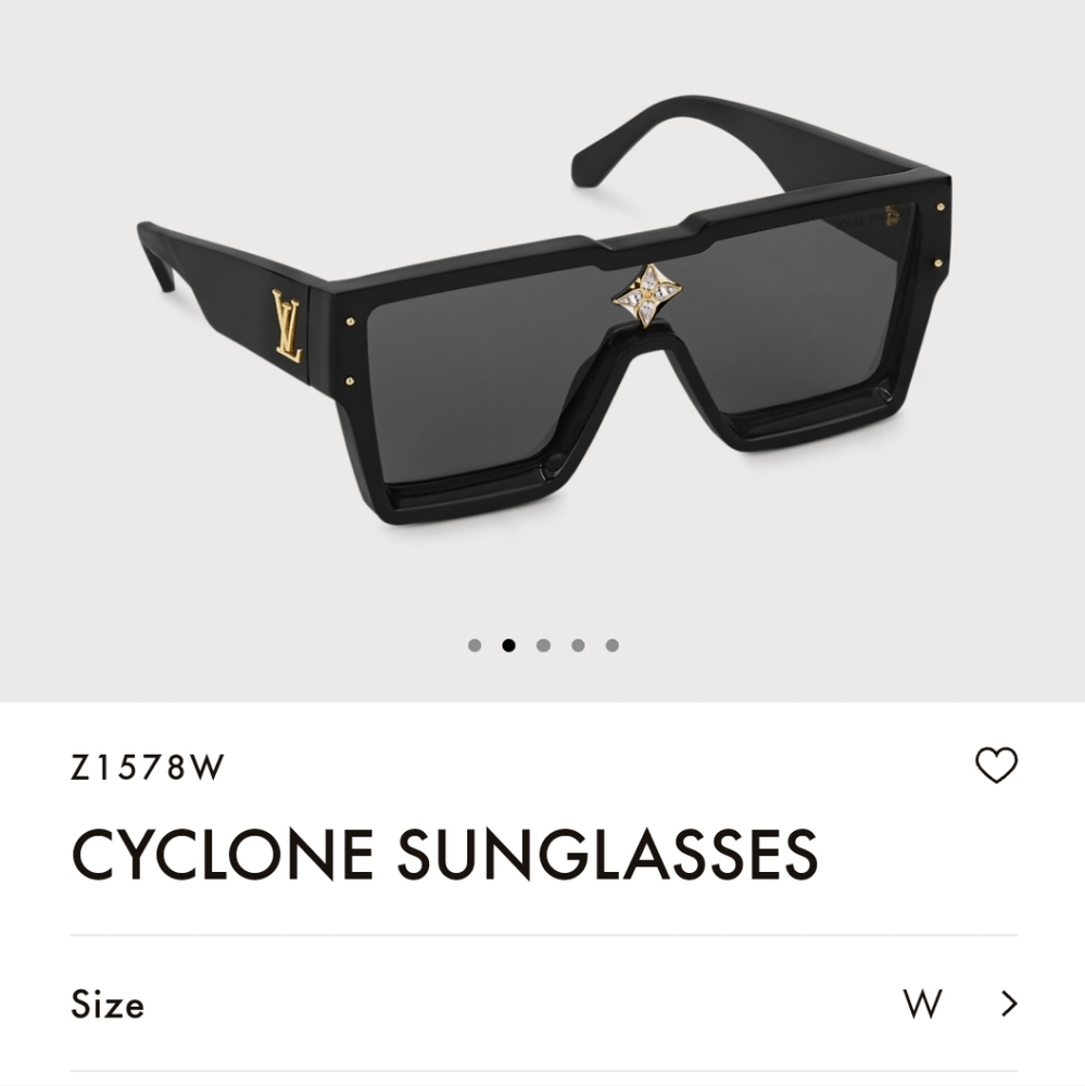LV Cyclone Sunglasses by Louis Vuitton
